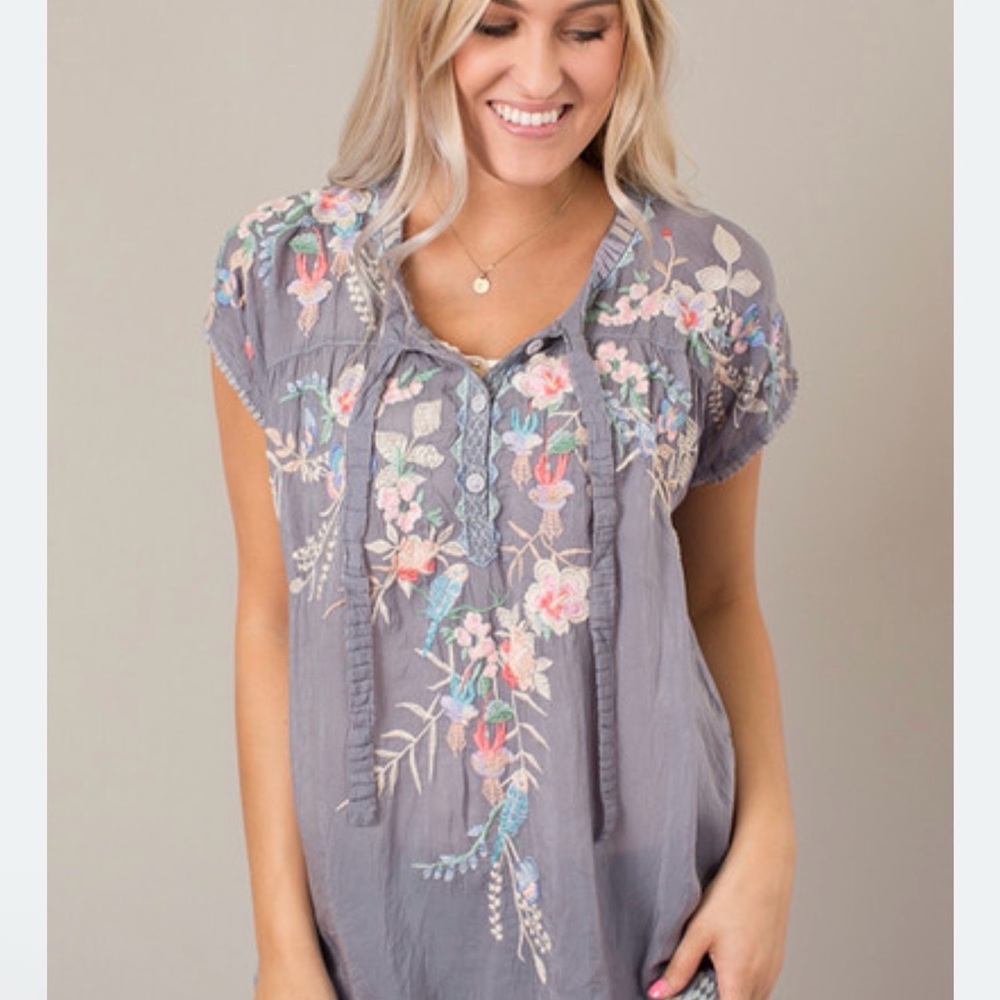 Johnny Was "Dreaming" Blouse